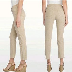 NYDJ | Alisha Fitted Ankle in Marigold Print